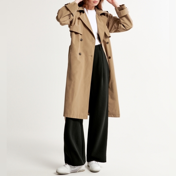 ABERCROMBIE & FITCH: Elevated Trench Coat - Picture 2 of 7